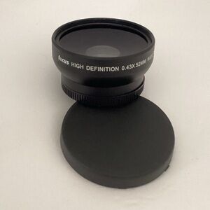 Fecus Black 0.43X 52mm Wide Angle Lens